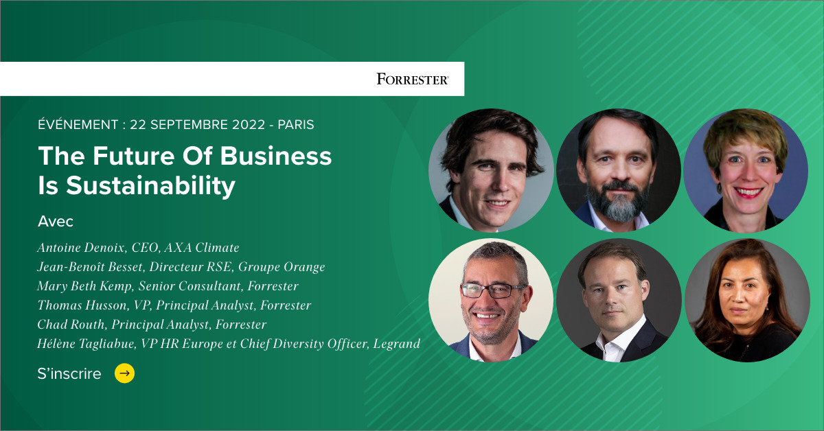 SAVE THE DATE – 22 Septembre 2022 : Transformation écologique des entreprises