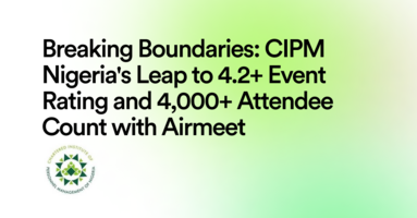 CIPM Nigeria's Remarkable Achievement with a 4.2+ event rating and 4,000+ user count