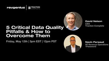 5 Critical Data Quality Pitfalls & How to Overcome Them, Powered by Traction Complete