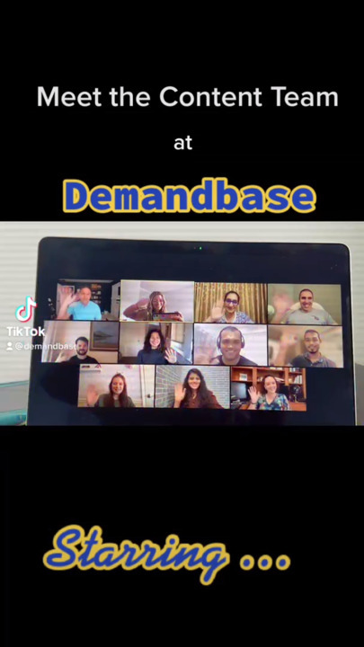 DB on Demand: Meet the Demandbase Content Team!