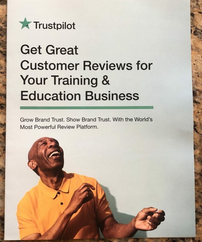 TrustPilot Direct Mail Brochure Style Flyer - Swipe File