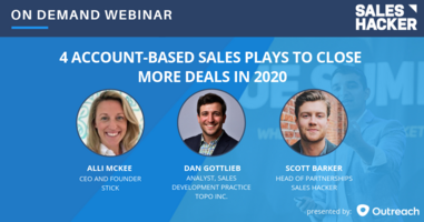 4 Account-Based Sales Plays To Close More Deals in 2020