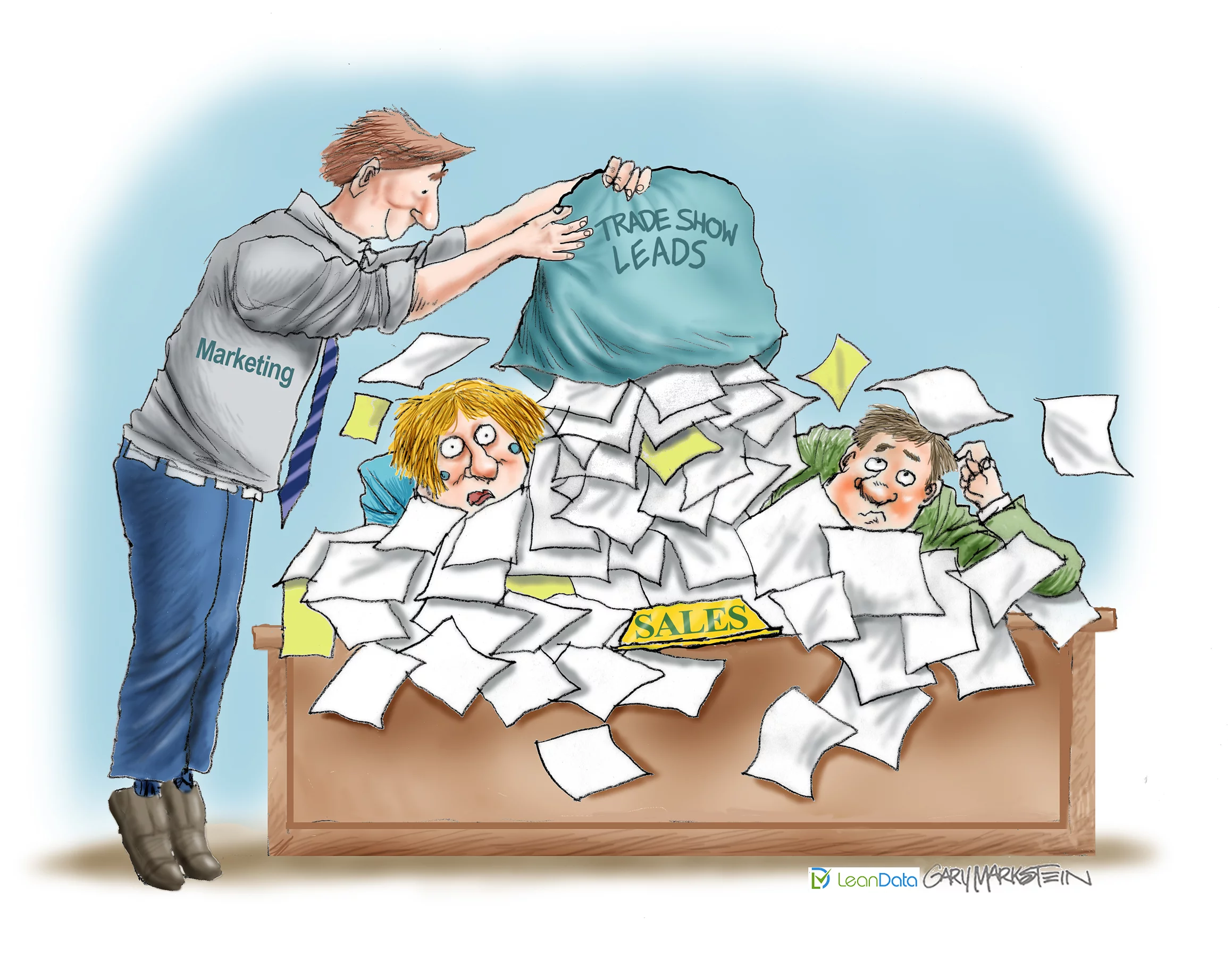 How to route trade show leads to the right reps - LeanData