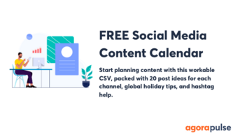 FREE Social Media Content Calendar