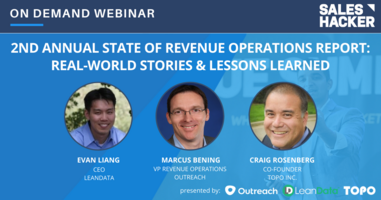 2nd Annual State of Revenue Operations Report: Real-World Stories & Lessons Learned