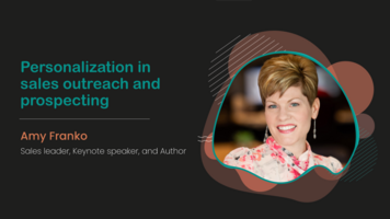 Personalization in sales outreach and prospecting - Hippovideo.io