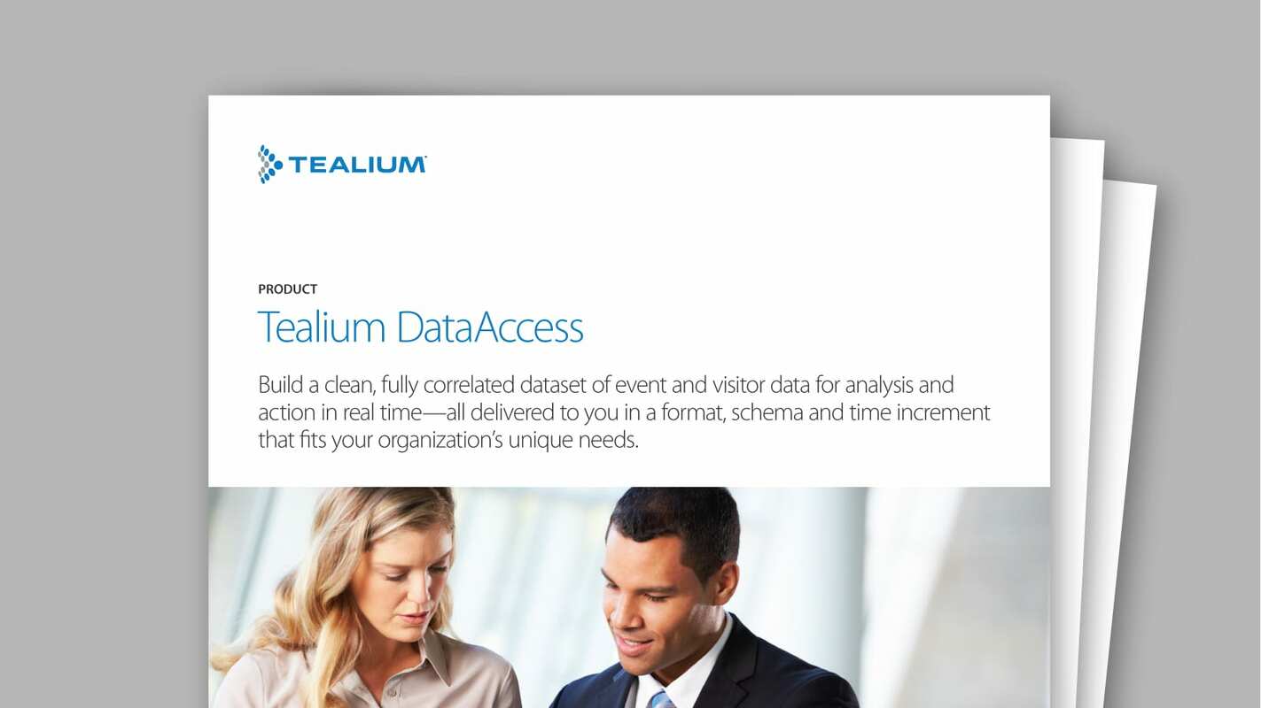 Tealium DataAccess Datasheet