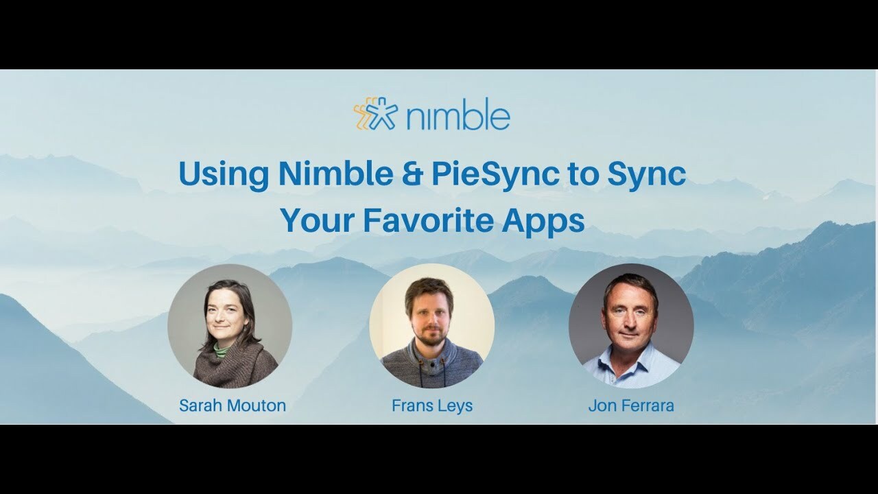 How to Use Nimble & PieSync to Synchronize Your Favorite Apps