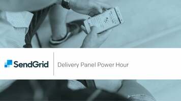 SendGrid - Deliverabilty AMA