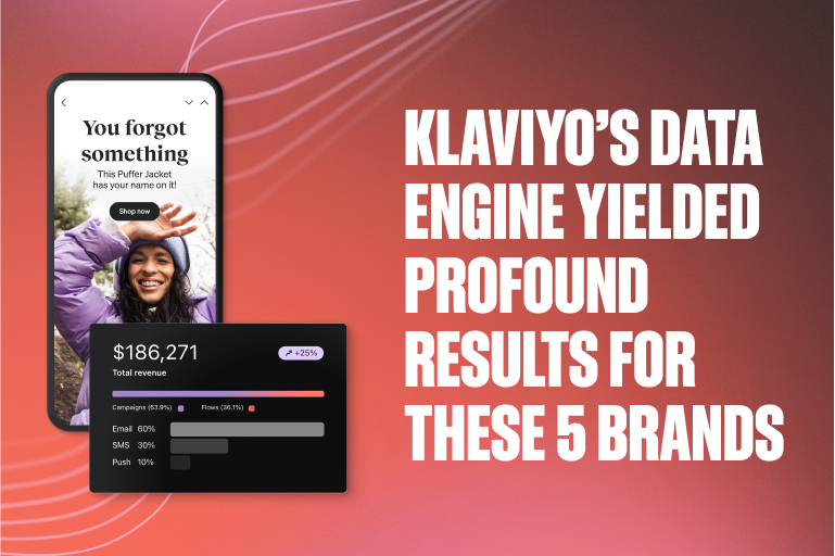 When Mailchimp couldn't measure up, Klaviyo's data engine yielded profound results for these 5 brands