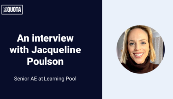 An interview with Jacqueline Poulson, Senior Account Executive at Learning Pool, an E-Learning Platform