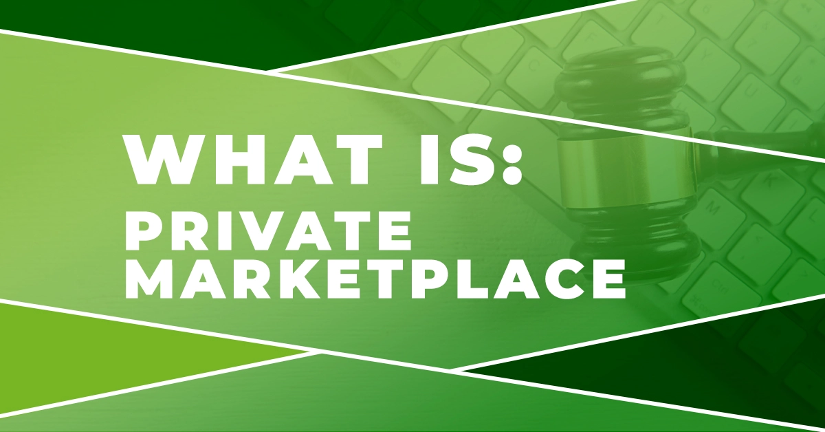 What is private marketplace advertising?