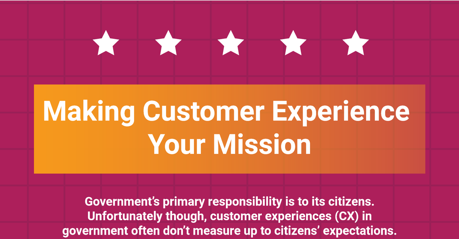 MAKING CUSTOMER EXPERIENCE YOUR MISSION