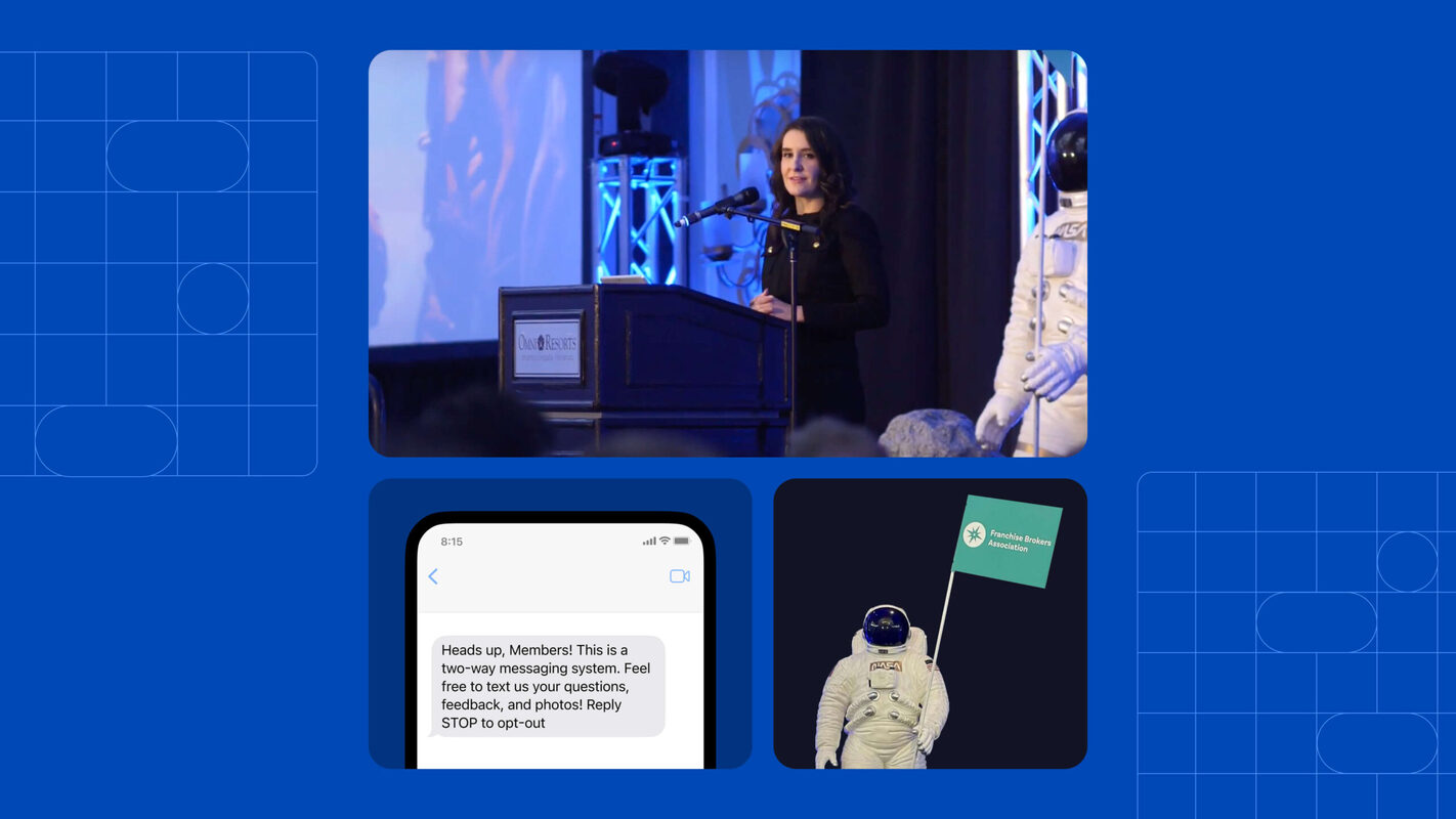 5 event texting lessons from the Franchise Brokers Association's 400+ attendee conference