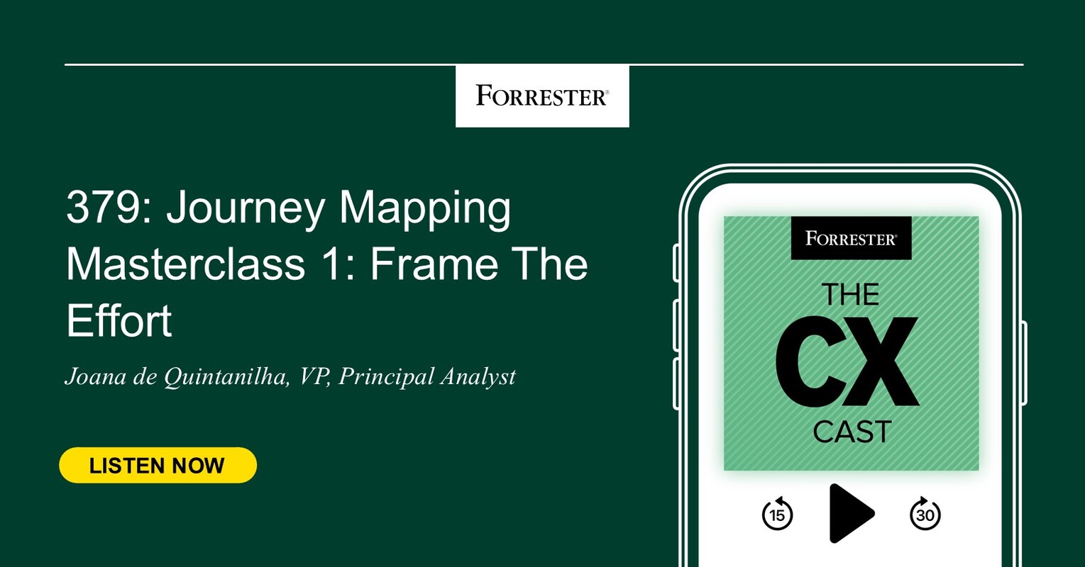 379: Journey Mapping Masterclass 1: Frame The Effort