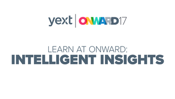 Learn at ONWARD: Intelligent Insights