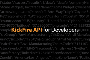 Announcing the New KickFire API for Developers Hub
