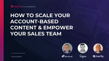 How to Scale Your Account-Based Content and Empower Your Sales Team