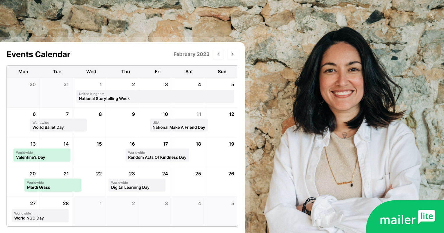 60 special events to kickstart your February newsletter ideas