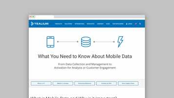 What You Need to Know About Mobile Data From Collection and Management to Activation