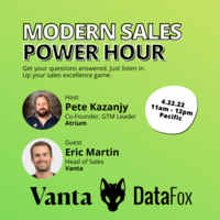 Modern Sales Power Hour with Eric Martin