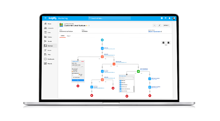 How to build customer journeys in Insightly