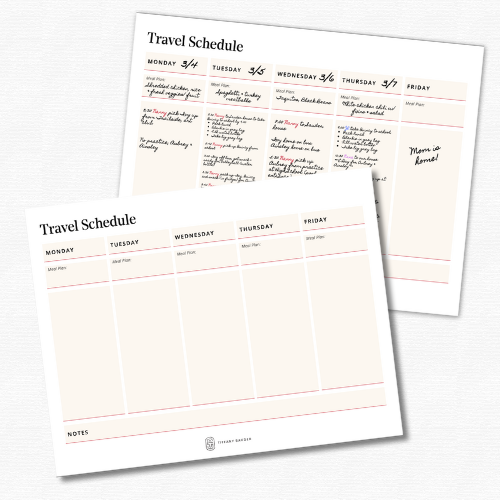 How to prep the family when mom travels for work