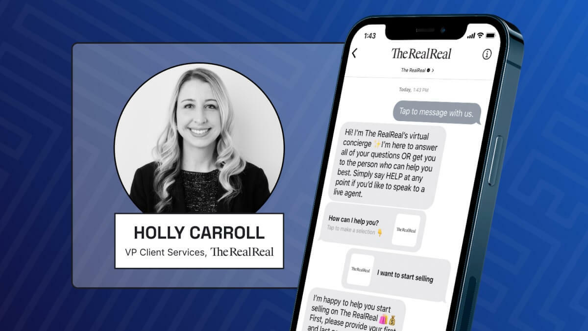 How a conversational AI strategy transformed The RealReal's customer experience