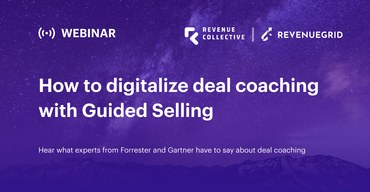How to digitalize deal coaching: watch the webinar