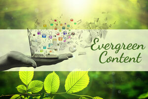 Create Evergreen Content using Content studio to increase digital visibility