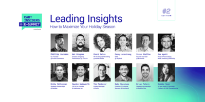 CART INSIDERS - Edition #2 Recap: Leading Insights on How to Maximize Your Holiday Season