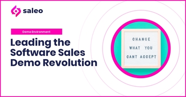 Leading the Software Sales Demo Revolution