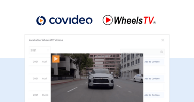 Covideo and WheelsTV Partner to Arm Auto Dealers with Library of 6,000 Ready-to-Use Videos