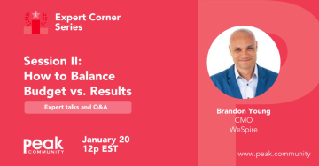 How to Balance Budget vs. Results (Session II)