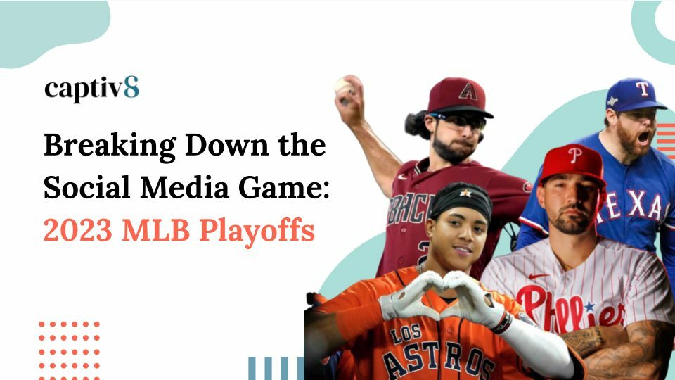 Breaking Down the Social Media Game: 2023 MLB Playoffs