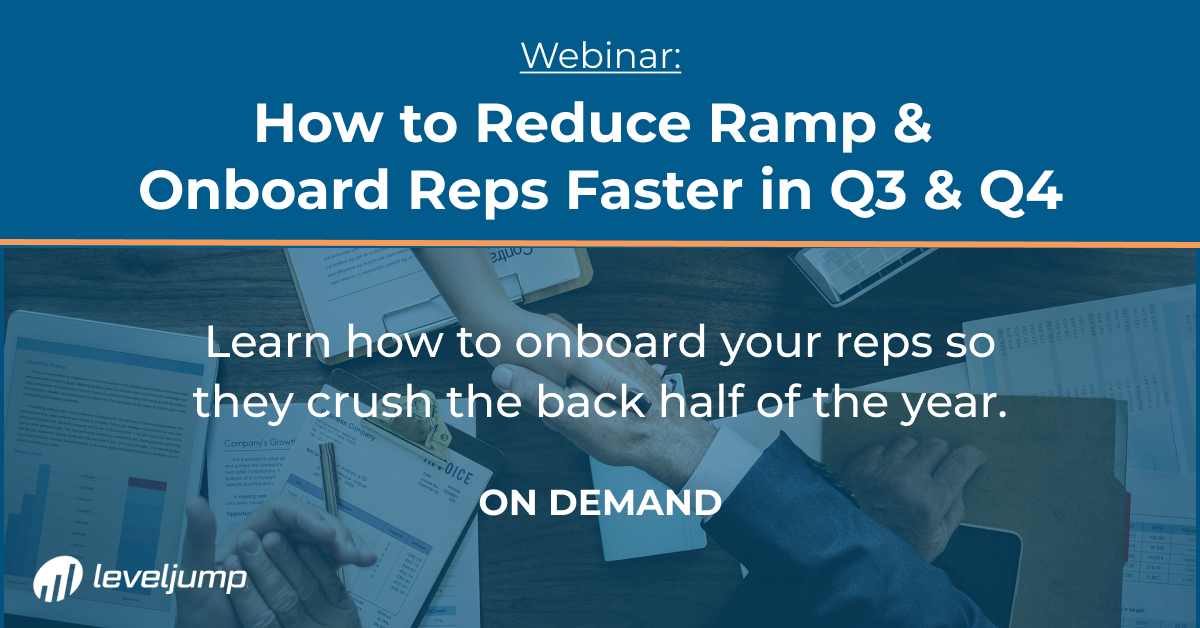 LevelJump | Sales Onboarding & Training Software - Webinar 