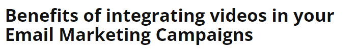 Benefits of integrating videos in your Email Marketing Campaigns - Hippovideo.io