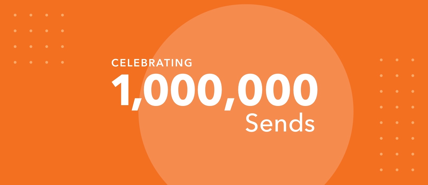 Celebrating One Million Sends with Sendoso