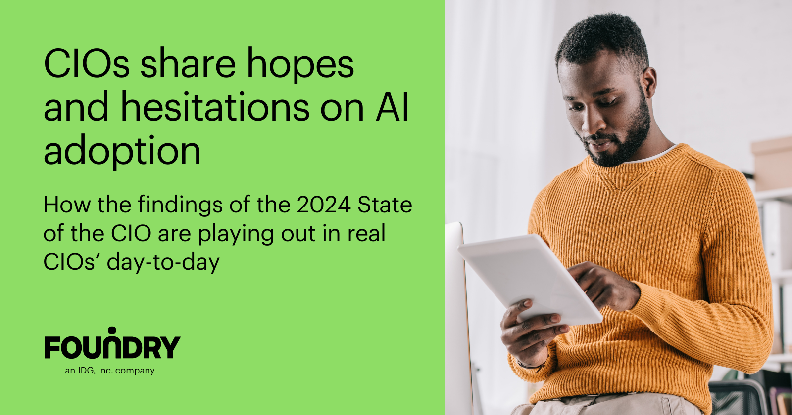 As AI adoption charges on, two CIOs share their hopes and hesitations