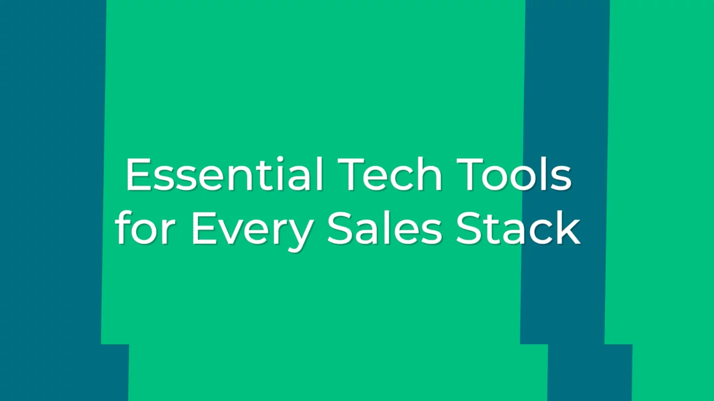 Essential Tech Tools for Every Sales Stack - Scaling Sales Development with Rob Simmons