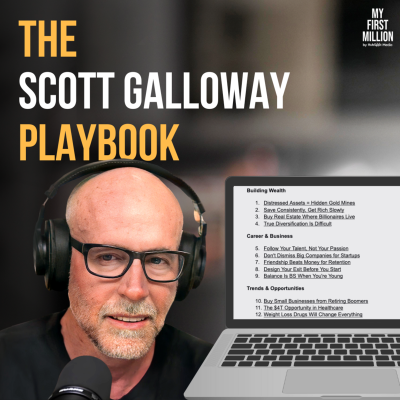 Scott Galloway's Playbook: 23 Hot Takes on Work, Wealth & Life