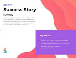 Algolia Customer Success Story