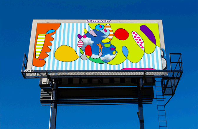 Reclaiming Billboards to Promote Public Art