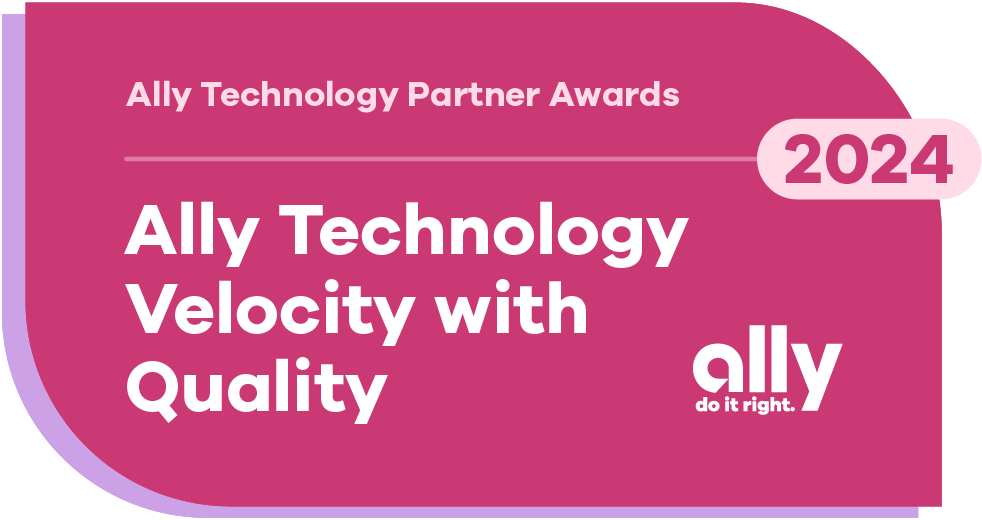 Dynatrace proud to receive the Ally Technology Velocity with Quality award