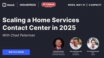 Scaling a Home Services Contact Center in 2025 – with Chad Peterman