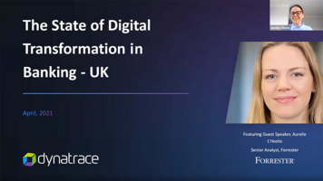 The state of Digital Transformation in Banking in the UK: