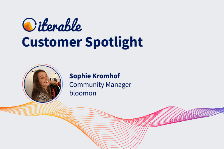 Iterable Customer Spotlight: Sophie Kromhof from bloomon