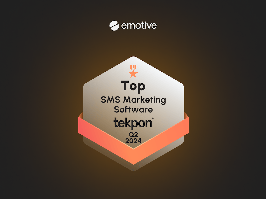 Emotive Celebrated as Top SMS Software by Tekpon for 2023