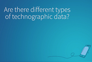 Are there different types of technographic data?