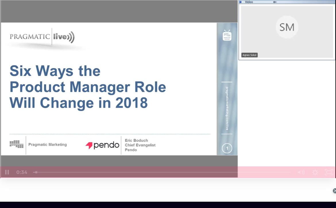 6 Ways the PM Role Will Change in 2018 | Pendo.io Webinars